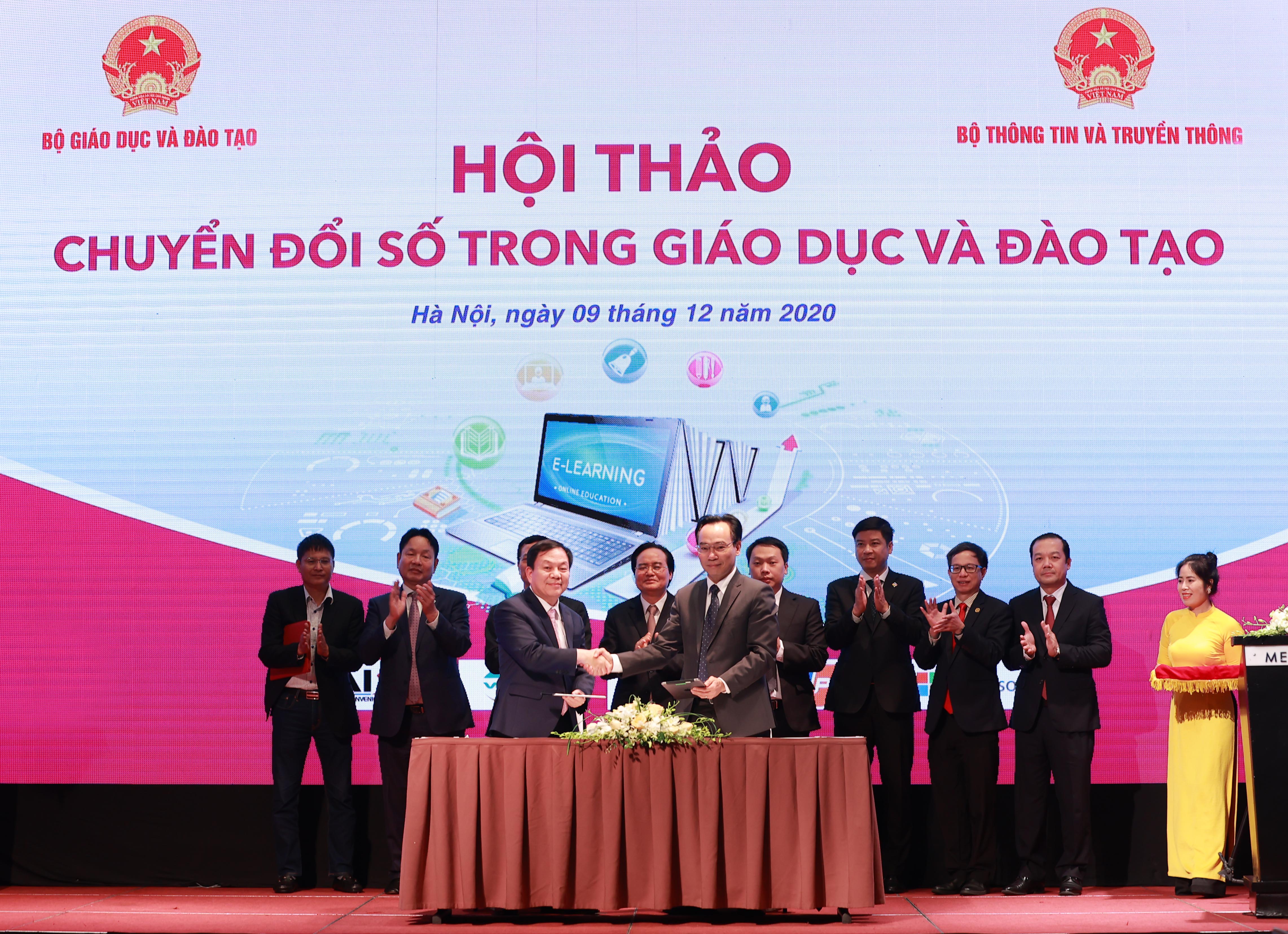 Hợp tác chuyển đổi số toàn ngành Giáo dục và đào tạo